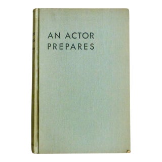 1939 An Actor Prepares by Constantin Stanislavski Book For Sale