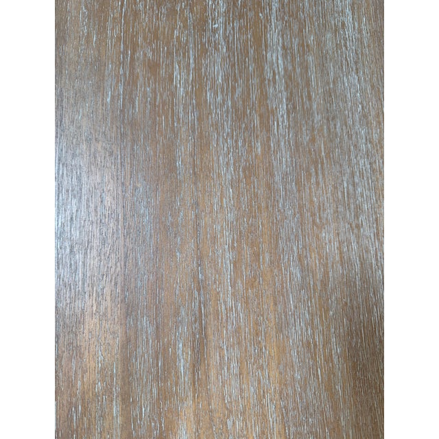 Wood Brownstone Atherton Nightstand, Distressed Teak Wood For Sale - Image 7 of 12