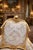 1970 French Louis XVI Gold Beech Damask Bergères - Pair For Sale - Image 9 of 14
