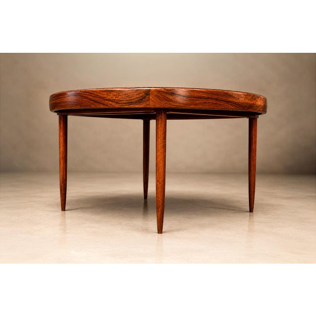 Wood Extendable Rosewood Dining Table by Jorge Jabour, Brazilian Modern, 1950s For Sale - Image 7 of 18