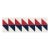 Sample - Schumacher Quilted Diamond Tape Trim in Americana For Sale