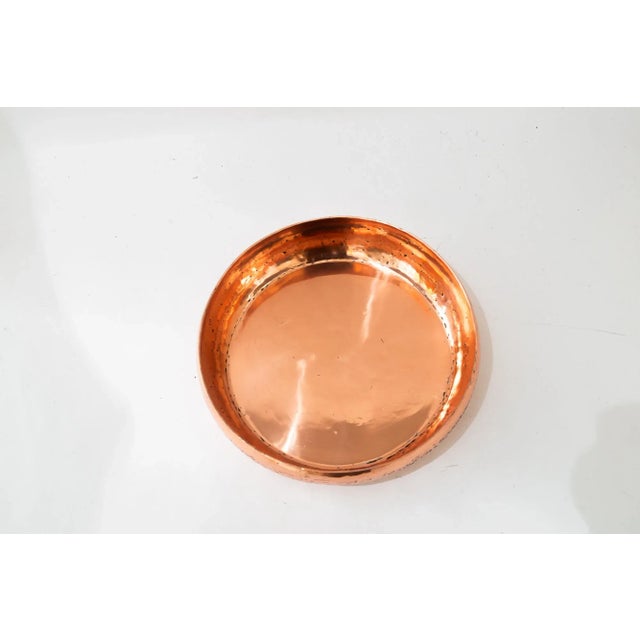 Art Deco Hammered Copper Bowl, Vienna, 1920s For Sale - Image 3 of 7