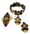 1950s Margot De Taxco Enamel Jewelry Set For Sale