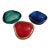 1960s Set of 3 Vintage Murano Style Sommerso Catchalls For Sale