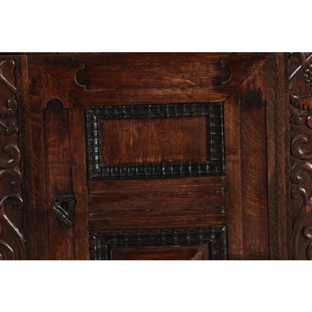 Wood Antique Oak Dresser, 1880 For Sale - Image 7 of 18