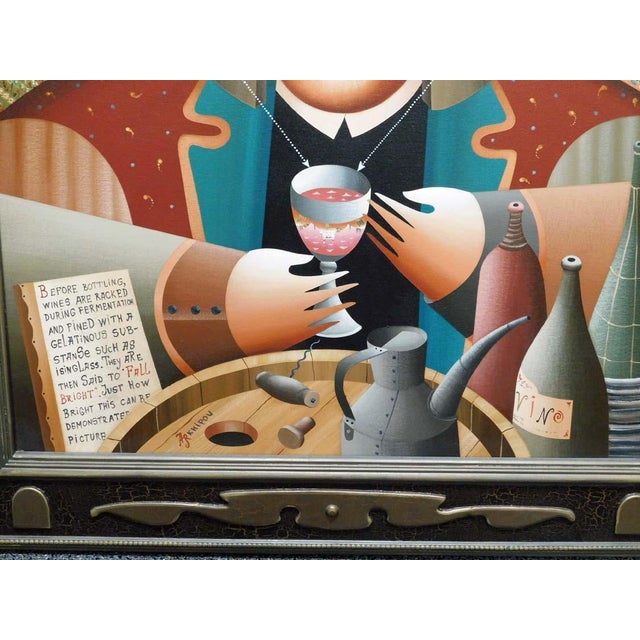 Anton Arkhipov "Fall Bright . The Cosmological Theory" Original Oil on Canvas For Sale - Image 10 of 15