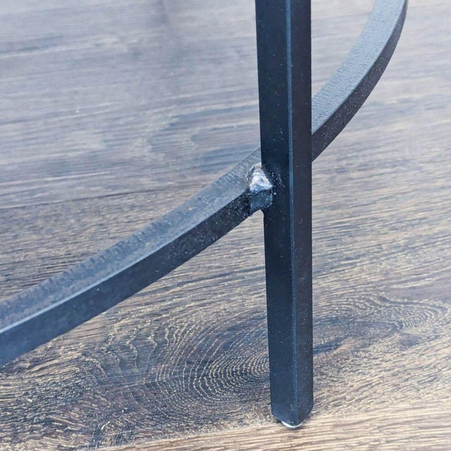 Room & Board Slim Round Coffee Table For Sale In San Francisco - Image 6 of 6