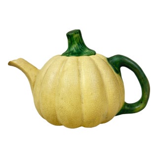 Vintage Weller Squash Teapot For Sale