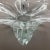 Large French Floral Crystal Glass Shell Bowl from Vannes Art, 1970s For Sale - Image 13 of 18