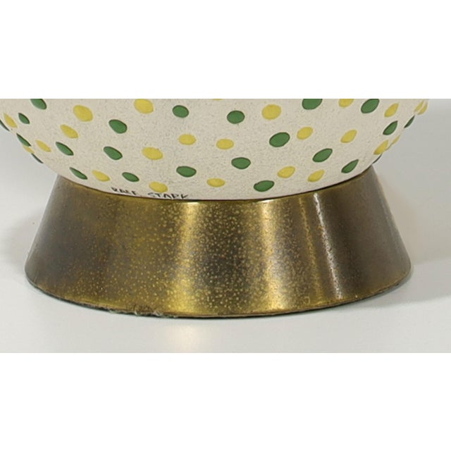 Mid-Century Modern 1950s Mid Century Modern Table Lamps Signed - a Pair For Sale - Image 3 of 8