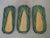 Vintage Corn on the Cob Plates Handpainted Ceramic Serving Plates Signed 6587 Made in Italy - Set of 3 For Sale - Image 10 of 10