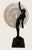 Art Deco 1980s Art Deco Frankart Nude Nymph With Consolidated Glass Moon Lamp by Sarsaparilla For Sale - Image 3 of 10