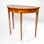 Neoclassical Mid 20th Century RBC Neoclassical Directoire Mahogany Inlay Demilune Table For Sale - Image 3 of 12
