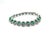 Green 14.11 Ct Natural Emerald & Diamond Bracelet For Sale - Image 8 of 8