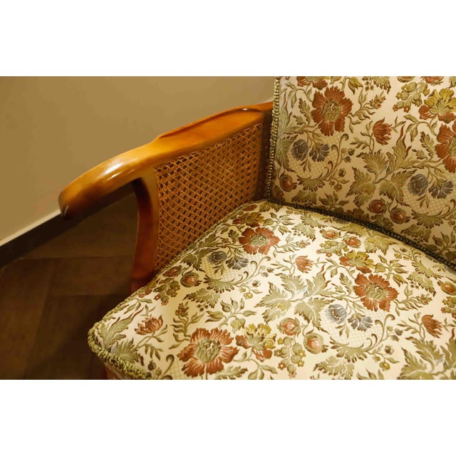 German Chippendale Cane Armchairs by Adolf Wrenger, 1960s, Set of 2 For Sale - Image 16 of 18