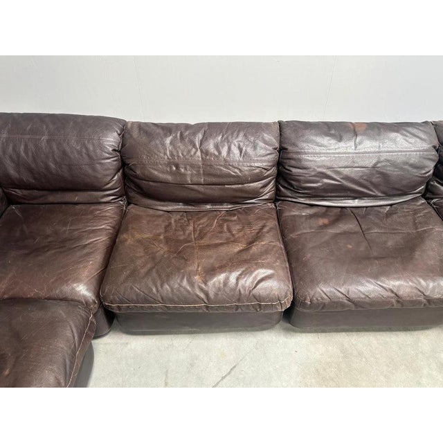 Large Modular Sofa from Rolf Benz, 1970s, Set of 7 For Sale - Image 9 of 18