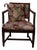 Late 19th Century Wooden and Fabric Armchair with Cushion For Sale