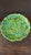 Mediterranean 1960s Inarco Japan E2606 Green Majolica-Style Fruit Pedestal Compote For Sale - Image 3 of 18