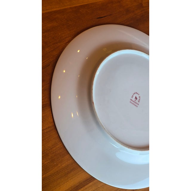 1990s Cottagecore Rooster Plate For Sale - Image 9 of 11