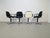 Vintage Space Age Office 232 Chairs by Wilhelm Ritz for Wilkhahn, 1970s, Set of 4 For Sale - Image 3 of 16