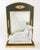 Empire Style Toilet Mirror in Cookie, Marble and Gilt Brass, 19th Century For Sale - Image 4 of 6