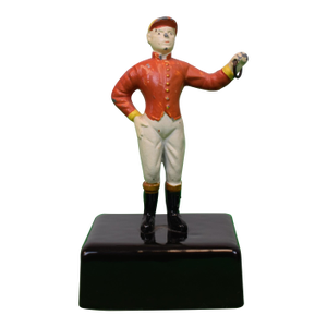 Mid 20th Century The "21 Club" Jockey Paperweight