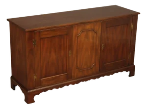 Kittinger Williamsburg Adaptation Mahogany Buffet Cabinet