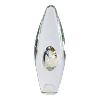 Timo Sarpaneva Orchid Art Glass Vase for Littala Finland For Sale