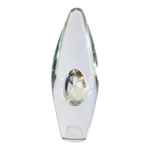 Timo Sarpaneva Orchid Art Glass Vase for Littala Finland For Sale