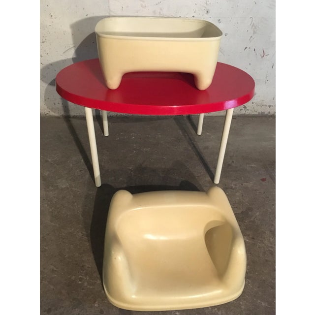 Mid-Century Modern Child's Zorro Armchair from Meurop, 1970s For Sale - Image 3 of 5