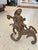 Small Antique Figural Fireplace Andirons- A Pair For Sale In Philadelphia - Image 6 of 10