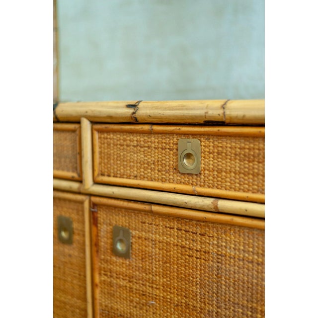 1980s Rattan Bookshelves, 1980s, Set of 2 For Sale - Image 5 of 16