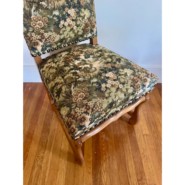 Green Late 20th Century Os De Mouton Dining Chairs Set of 6 For Sale - Image 8 of 12