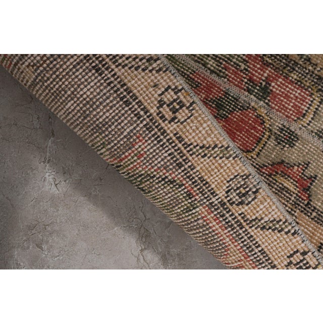 1960s Distressed Extra Long Turkish Runner Rug - Stair Rug 1'7'' X 23'4'' For Sale - Image 12 of 12