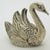 Vintage Italian Silver 800 Swan Miniature Figurine, 1960s For Sale - Image 4 of 12