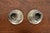 Early 20th Century Roycroft Arts & Crafts Silver Finished Copper Candlesticks, Pair For Sale - Image 5 of 13