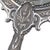 Late 19th Century Antique Continental 800 Silver Repoussé Cherub Double-Sided Hand Mirror, 11" For Sale - Image 5 of 11