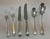 1980s Silver Dinner Knife, Feather Edge . For Sale - Image 11 of 11