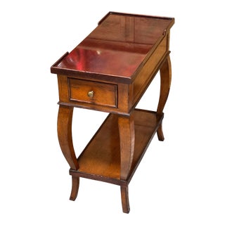 Baker Furniture Milling Road Bedside Table For Sale
