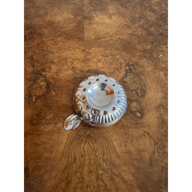 Late 19th Century Antique Victorian French Silver Wine Taster, 1880 For Sale - Image 5 of 7