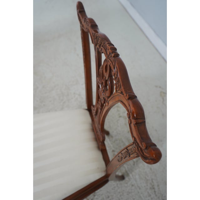 Set of 8 Mahogany Chippendale Style Dining Chairs For Sale - Image 13 of 18
