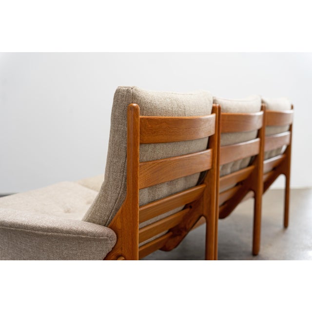 Venus Sofa in Teak by Illum Wikkelsø for C F Christensen Silkeborg, 1972 For Sale - Image 9 of 16