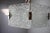 1970s Czechoslovak Cut Glass and Chrome Pendant Light from Kamenický Šenov, 1970s For Sale - Image 5 of 13