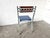 Blue Chair in Galvanized Steel and Lacquered Sheet Metal from Ateliers J&J, 2020 For Sale - Image 8 of 13
