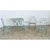 Green French Vintage Garden Table Set of Four Chairs and Table For Sale - Image 8 of 12