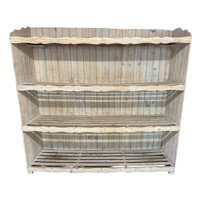 French Pine Bakers Rack, 1860 For Sale