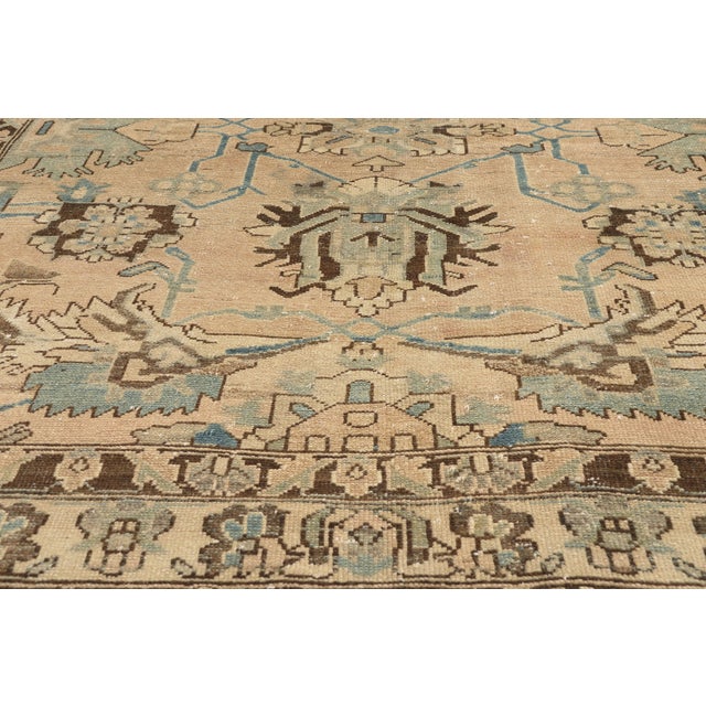 Mid 20th Century Vintage Persian Hamadan Rug, 05'05 X 09'08 For Sale - Image 5 of 10