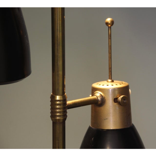 French Three-Light Floor Lamp from Monix, 1950s For Sale - Image 12 of 13