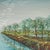Velio Sanvito, Water and Nature, 1973, Oil on Canvas For Sale - Image 3 of 7