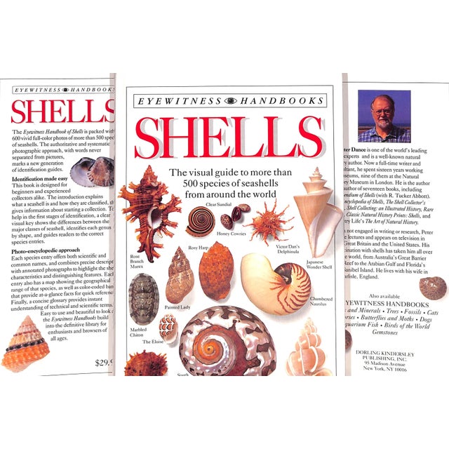 "Shells: The Visual Guide to More Than 500 Species of Seashells From Around the World" 1992 Dance, S. Peter For Sale - Image 9 of 11
